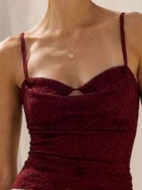 Lace Whisper Cami Top