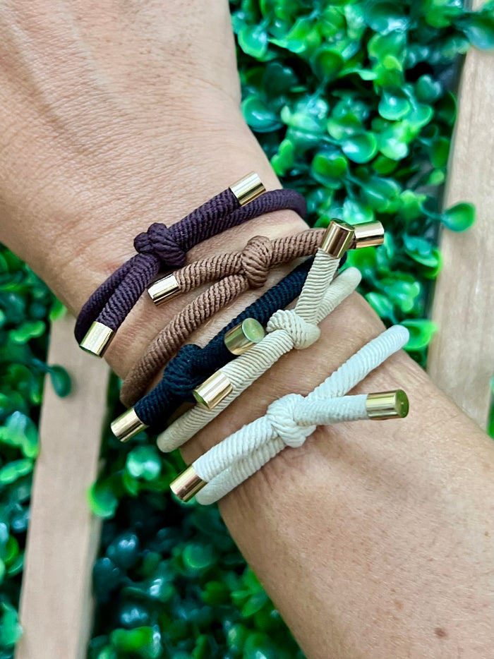 Neutral Hair Tie Set – 5 Pack