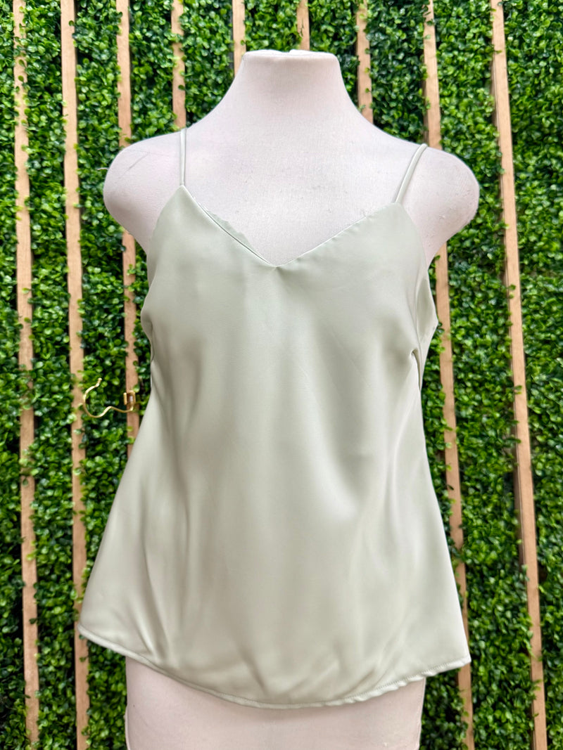 Adjustable Satin Cami