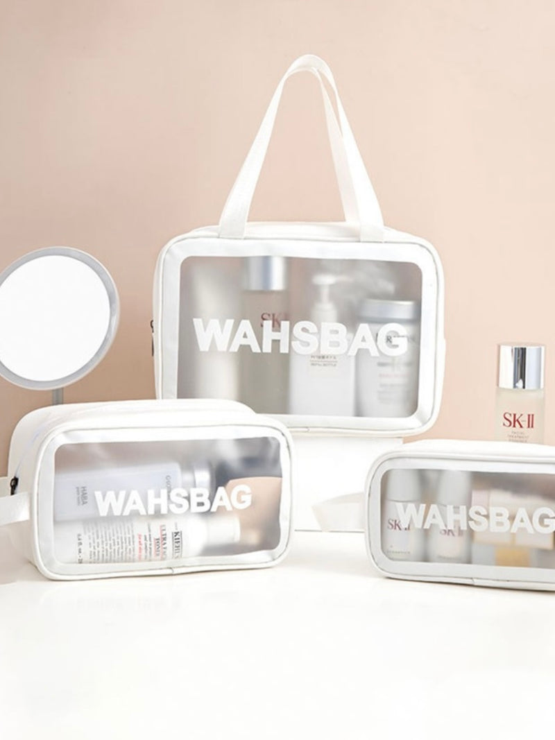 3 Set Travel Makeup Washbag