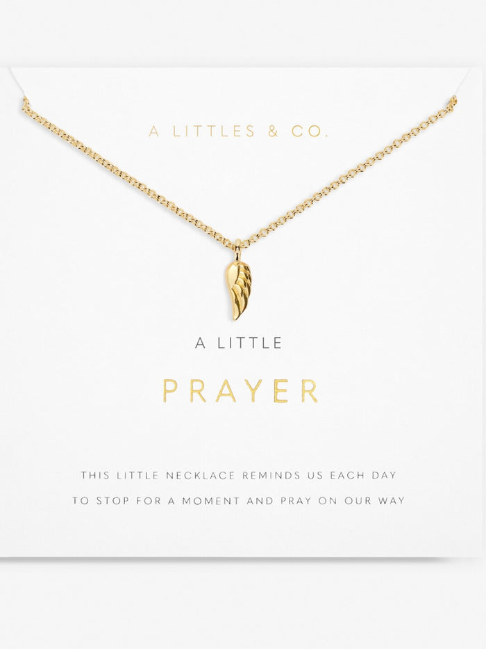 Little Moment  A Little Prayer Necklace