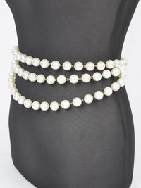 Multi Layered Bead Chain Belt