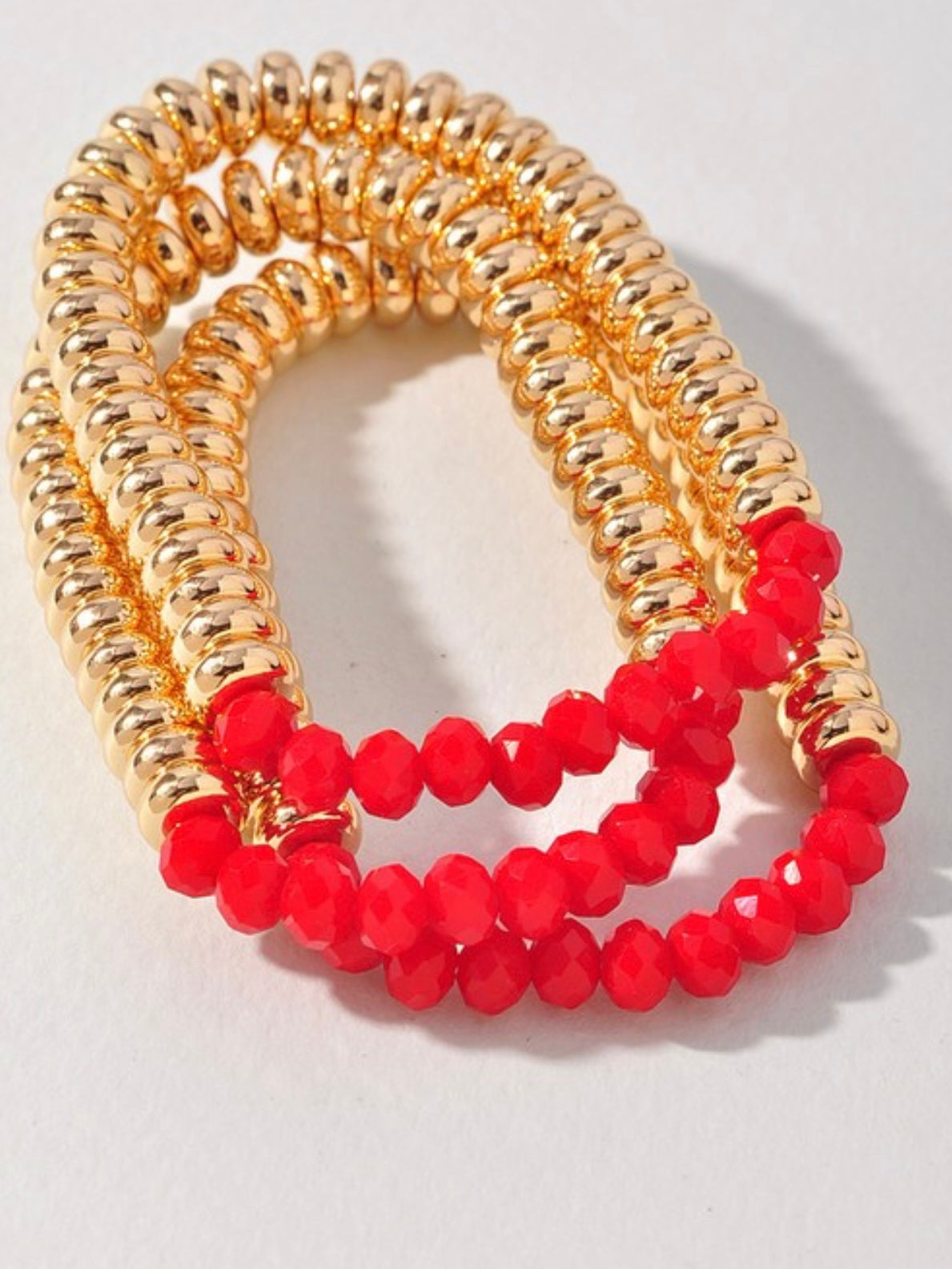 Pearl Beaded Bracelet Set
