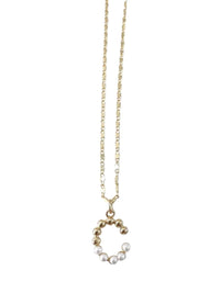 Kaleigh Pearl Initial / Mojogram Necklace