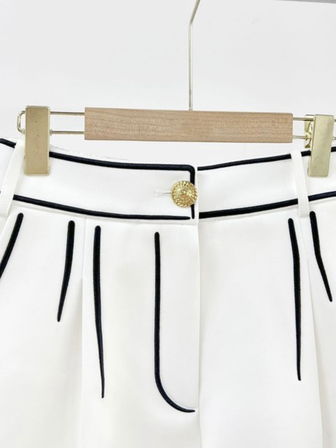 White Cartoon Graphic Shorts