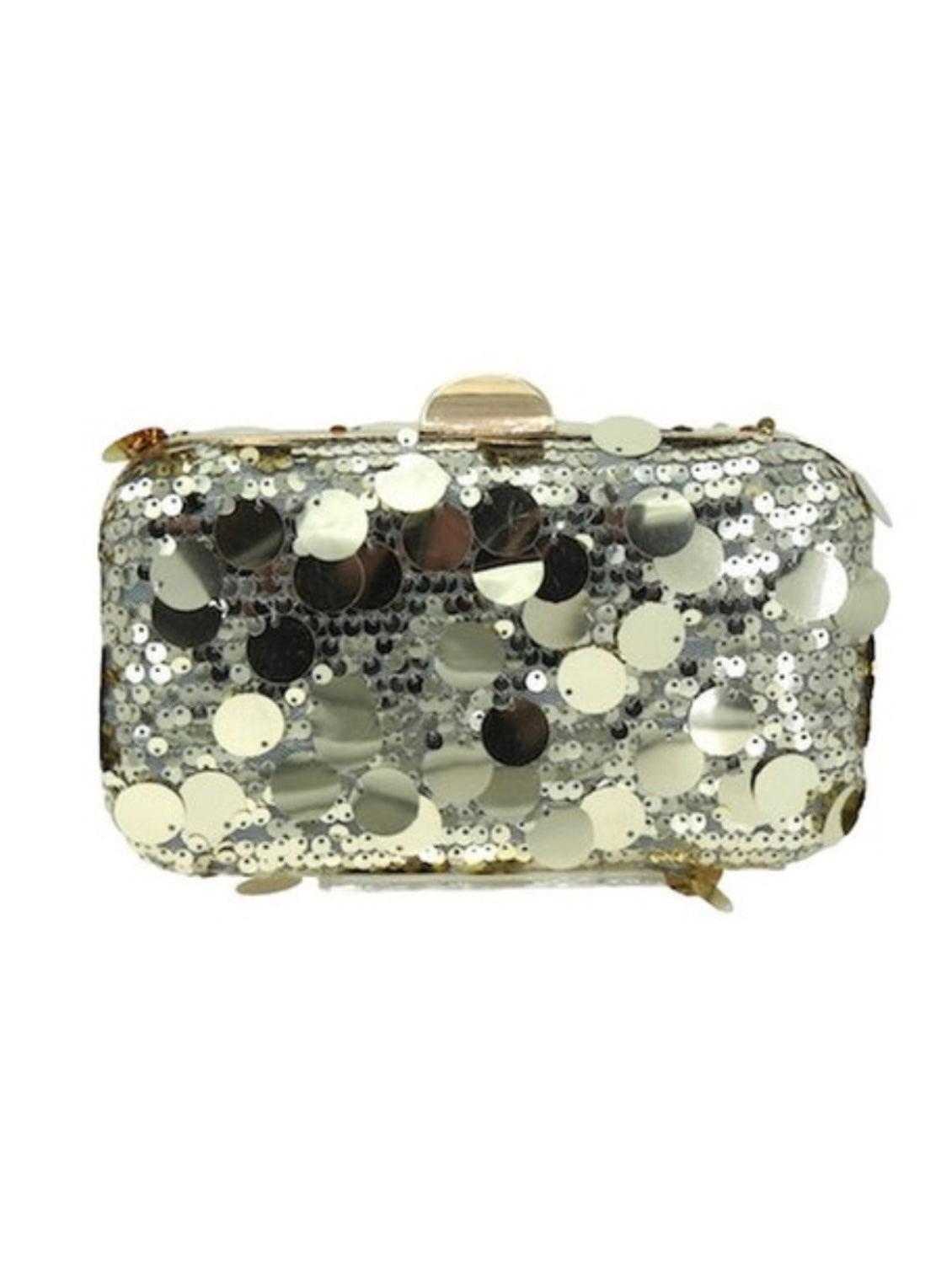 Sequin Glam Clutch Bag