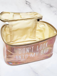 Dont Look Into My Bag Makeup Bag