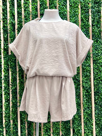 Relaxed Fit Pant Set