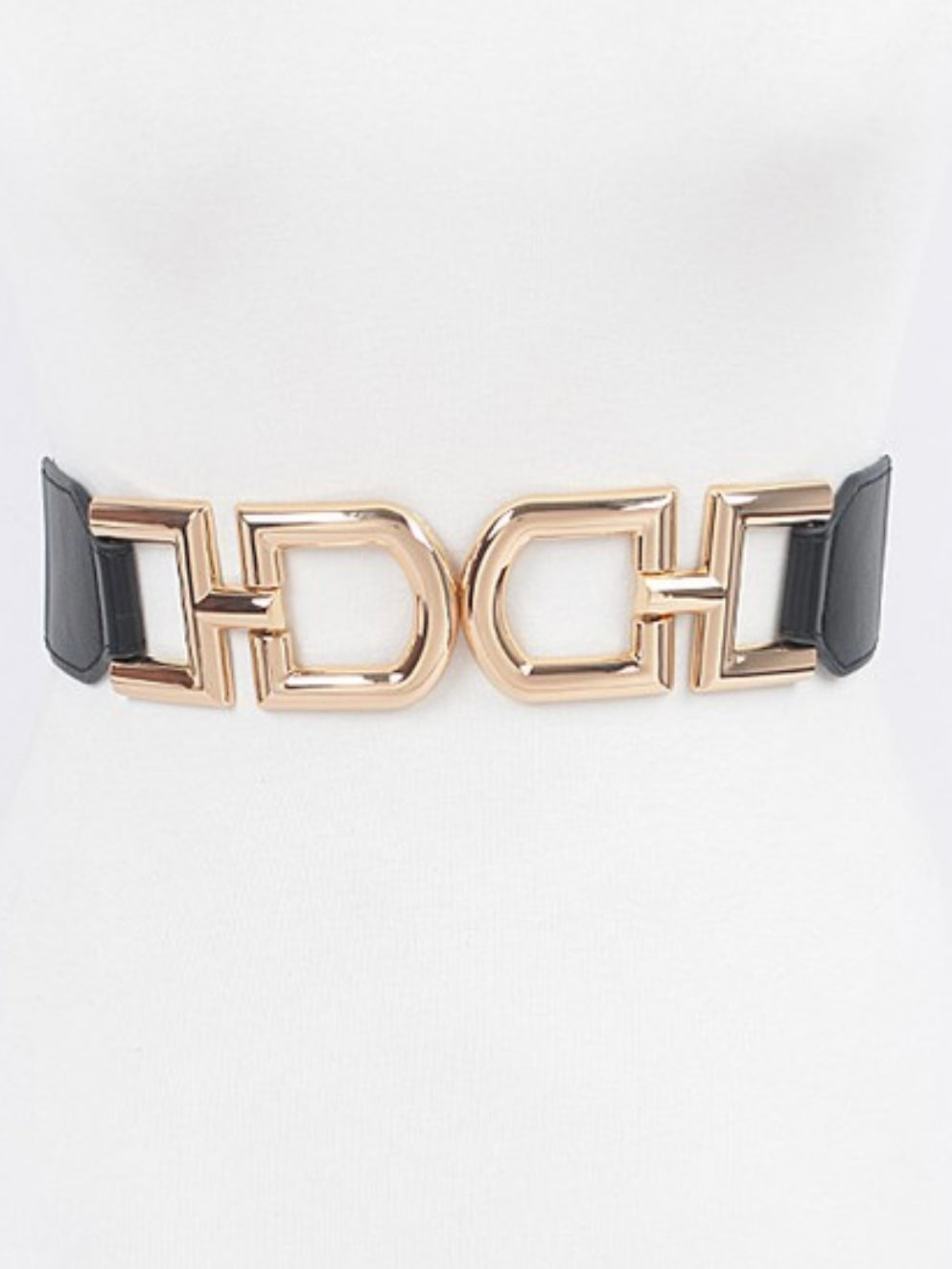 Multi Metal Buckle Elastic Belt