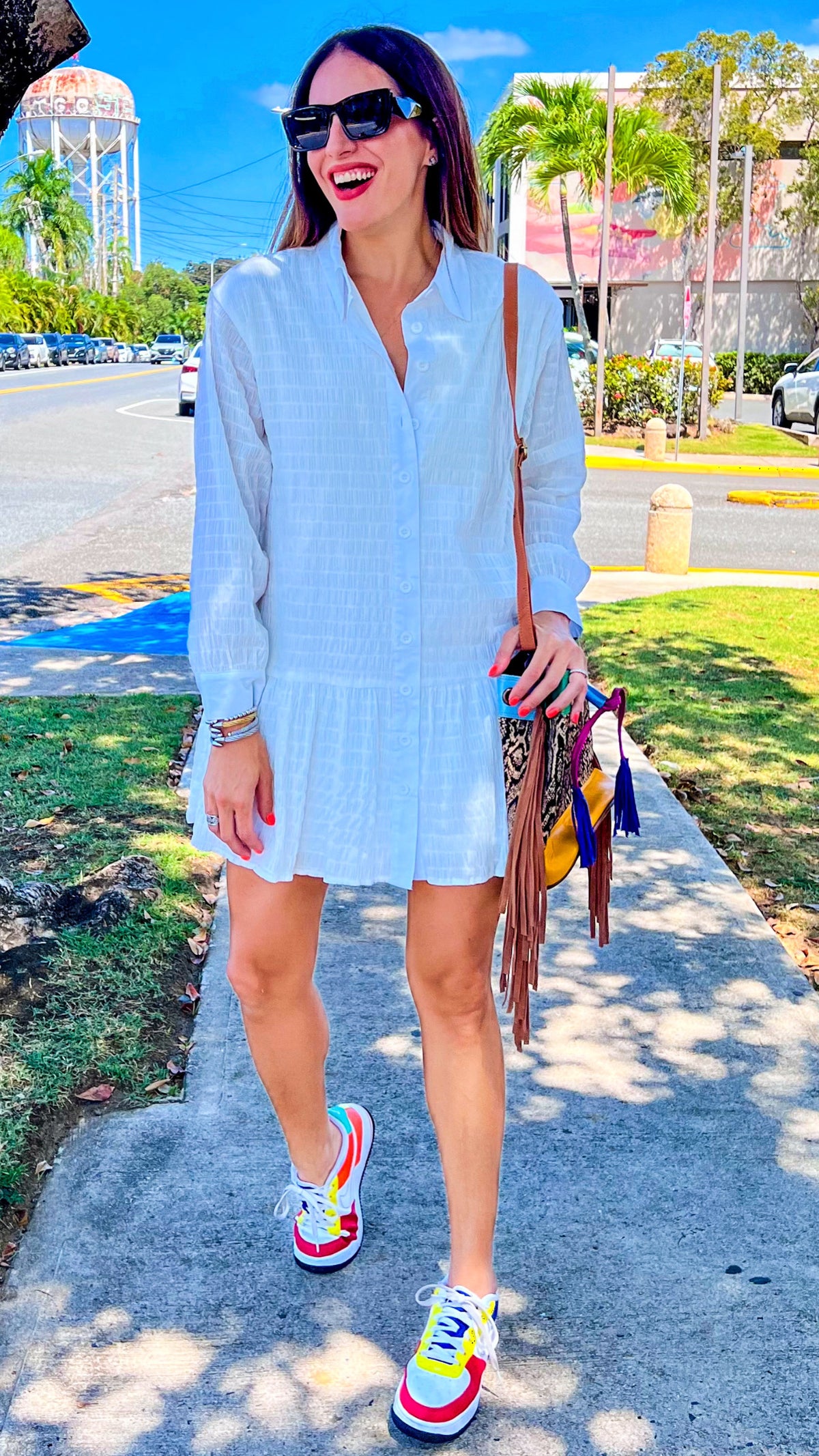 White Crinkled Long Sleeve Short Dropwaist Dress Ah L La Lifestyle Boutique White Crinkled Long Sleeve Short Dropwaist Dress Ah L La Lifestyle Boutique