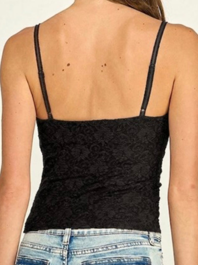 Lace Whisper Cami Top