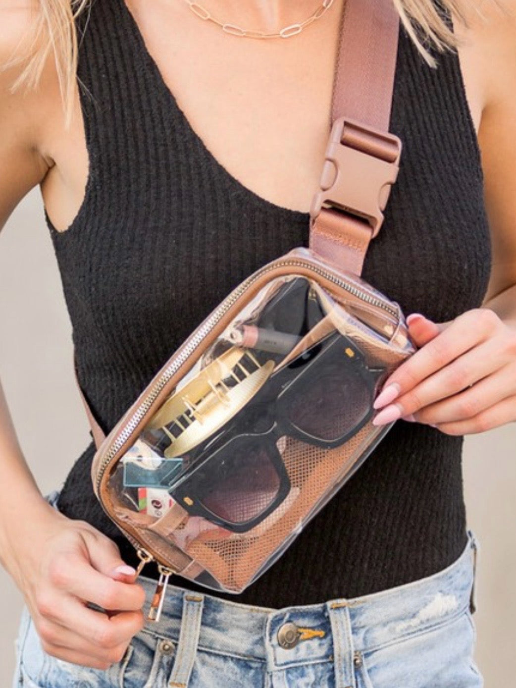 Clear Concert Belt Bag