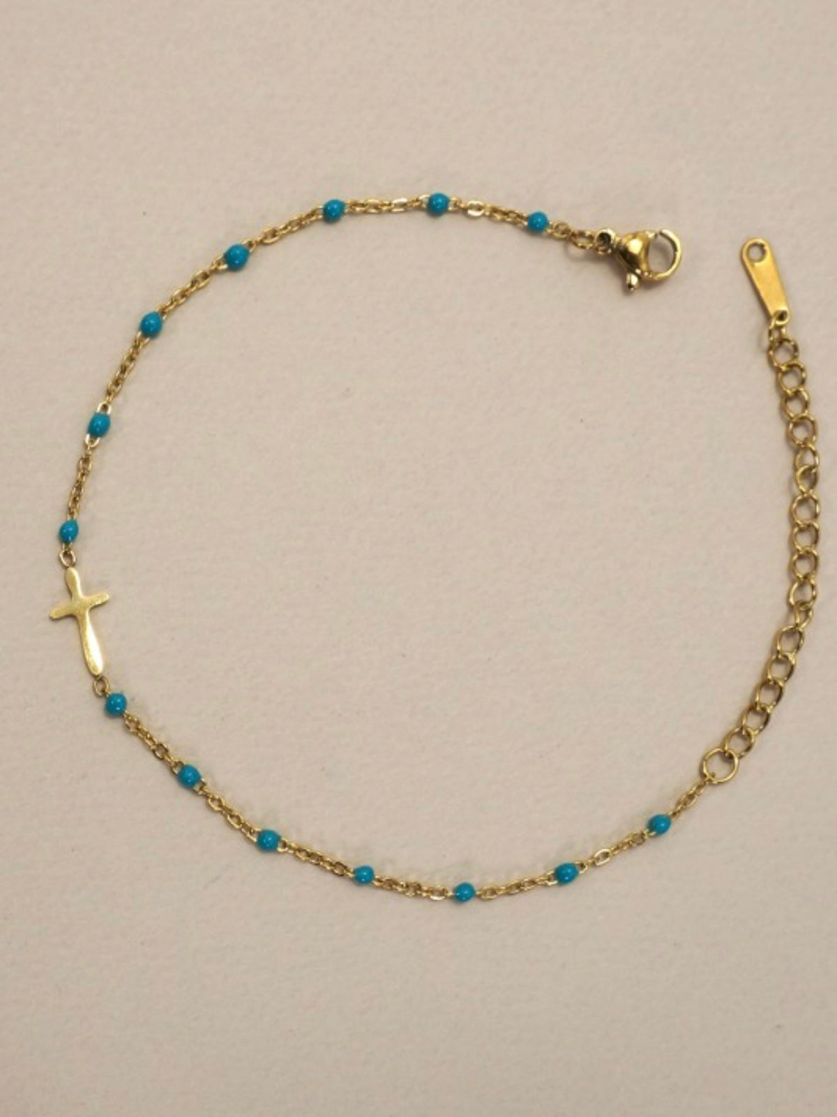 Stainless Steel Faith Cross Bracelet