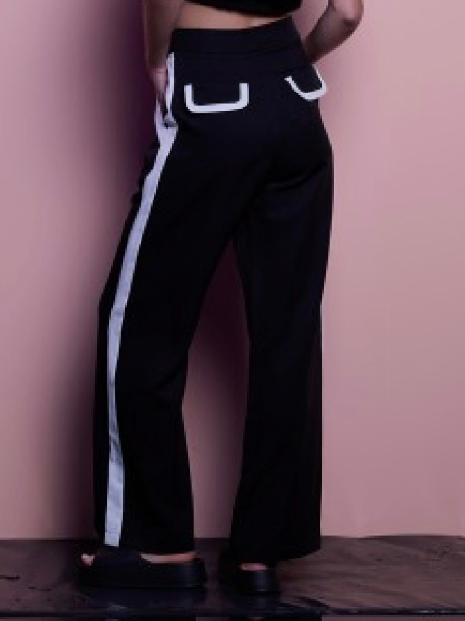 Exquisite Side Stripe Dressy Pant