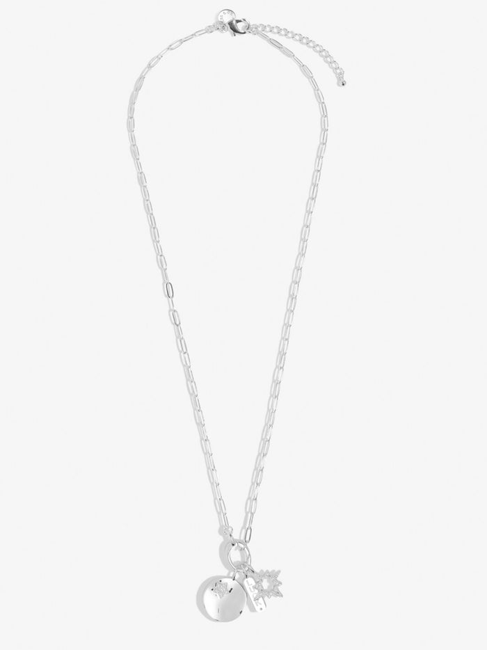 Little Moments Oval Clasp Luck Charms Necklace
