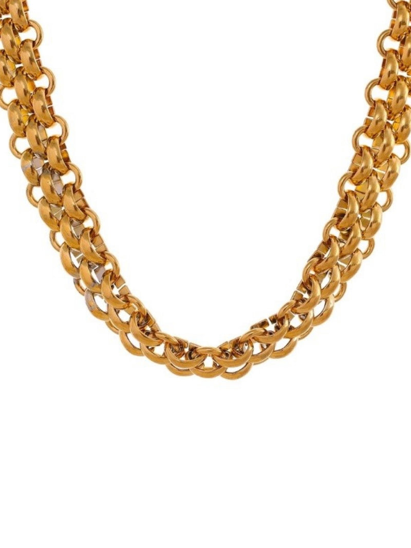 Cuban Chain Statement Necklace