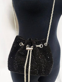 Stone Crossbody Bucket Bag