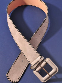 Contrast Stitch Belt