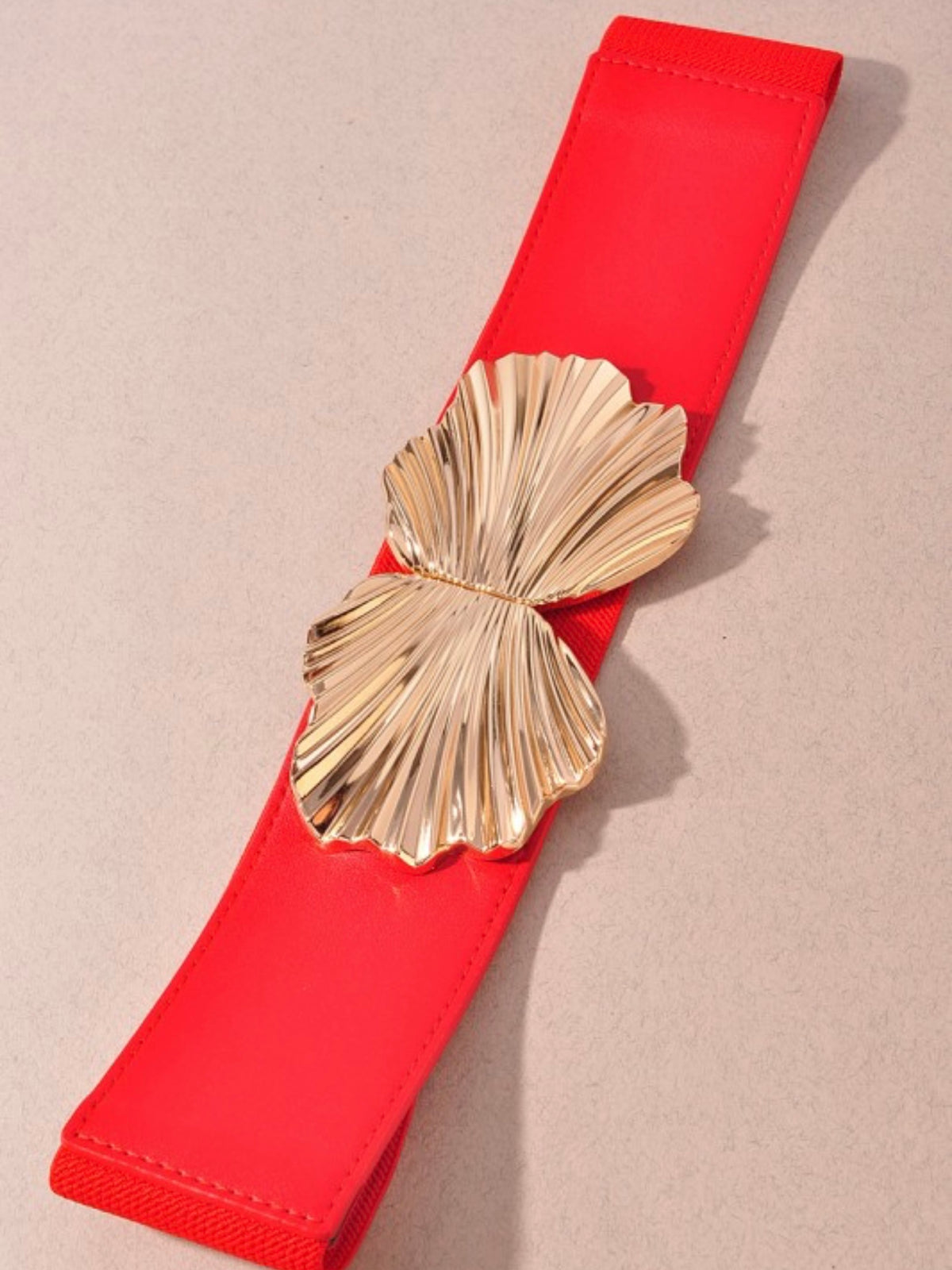 Textured Double Leaf Elastic Belt