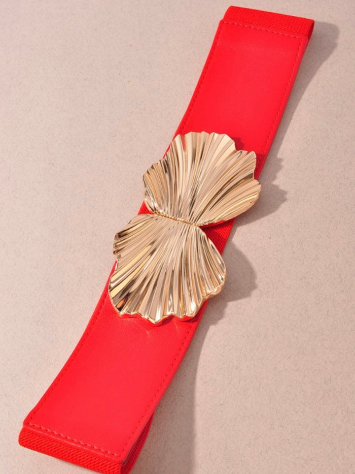 Textured Double Leaf Elastic Belt