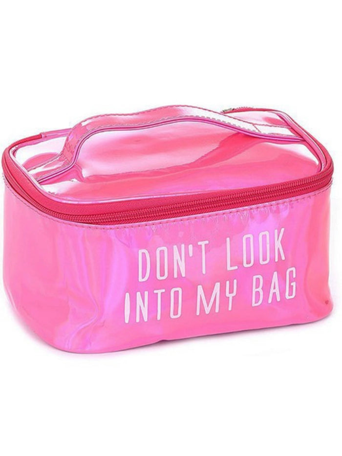 Dont Look Into My Bag Makeup Bag