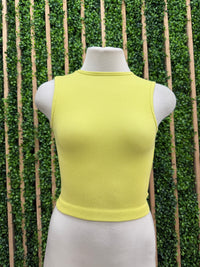 Open Back Tank Top