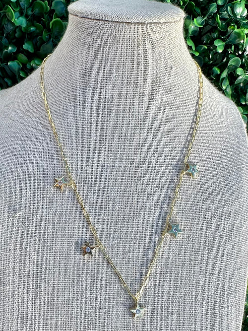 Dangly Star Necklace