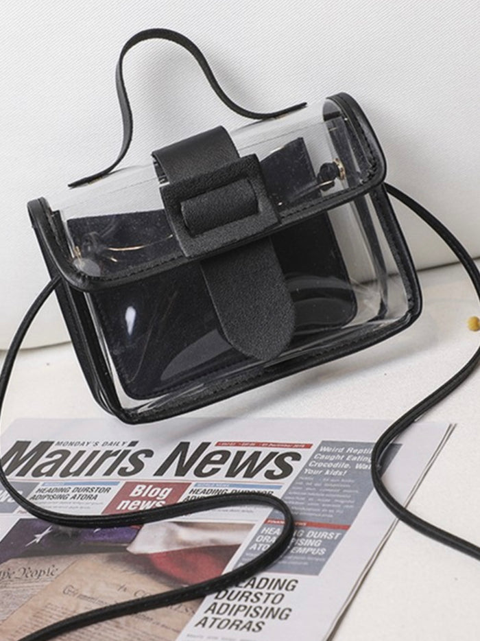 Full Color Clear Buckle Bag