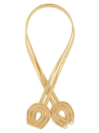 Textured U Shape Metal Elastic Belt