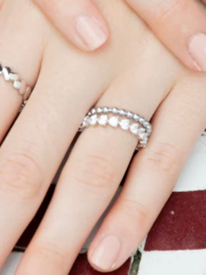 SJ Beautiful Round Cut Ring