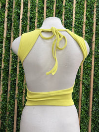 Open Back Tank Top