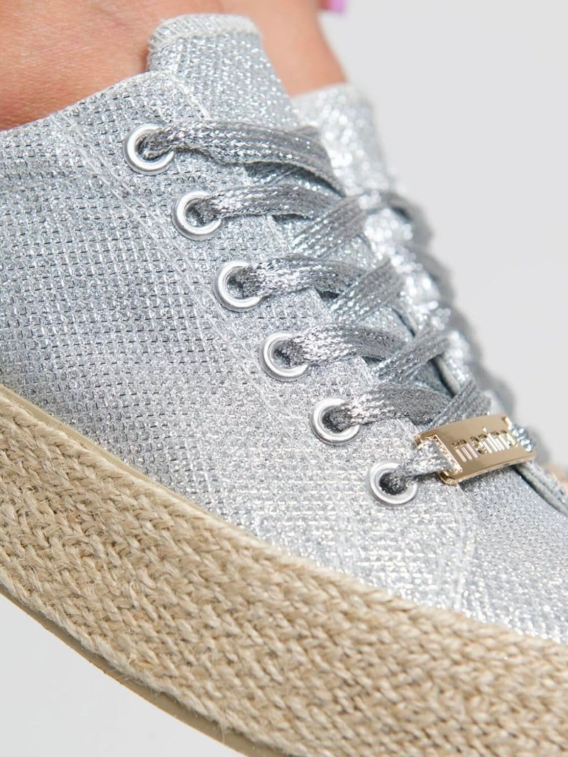 Metallic Canvas Sneakers