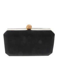 Angled Corners Metallic Clutch