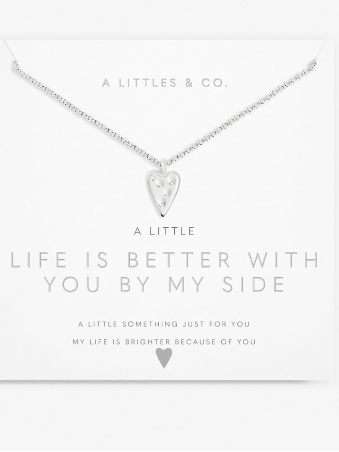 Little Moments Life Is Better With You By My Side Necklace