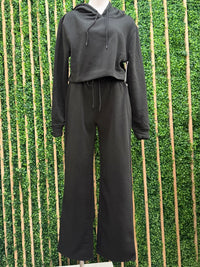 French Terry Fleece Hoodie Set