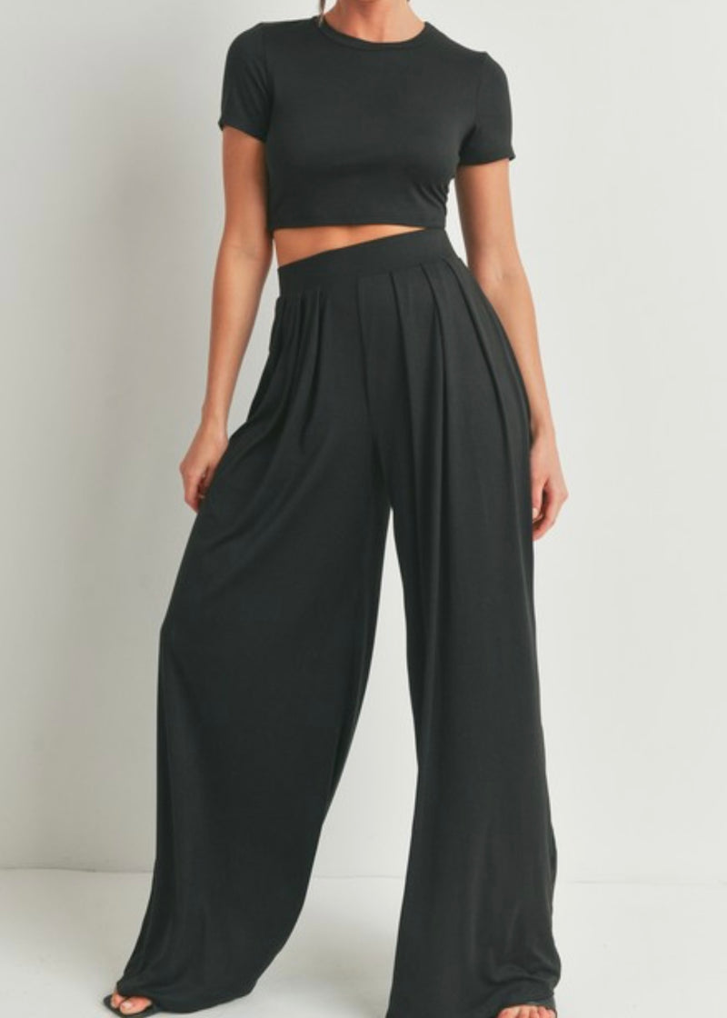 Short Sleeve Pant Set