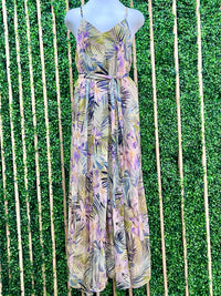 Pastel Tropicals MAxi Dress