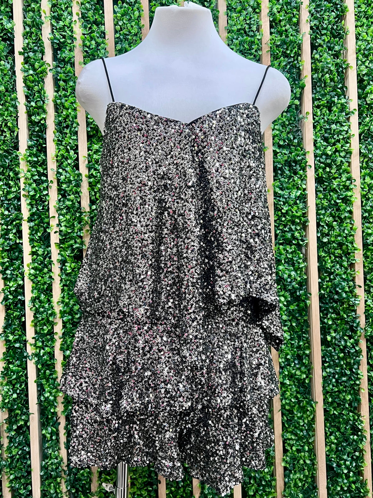 Sequin Cami Skort Set