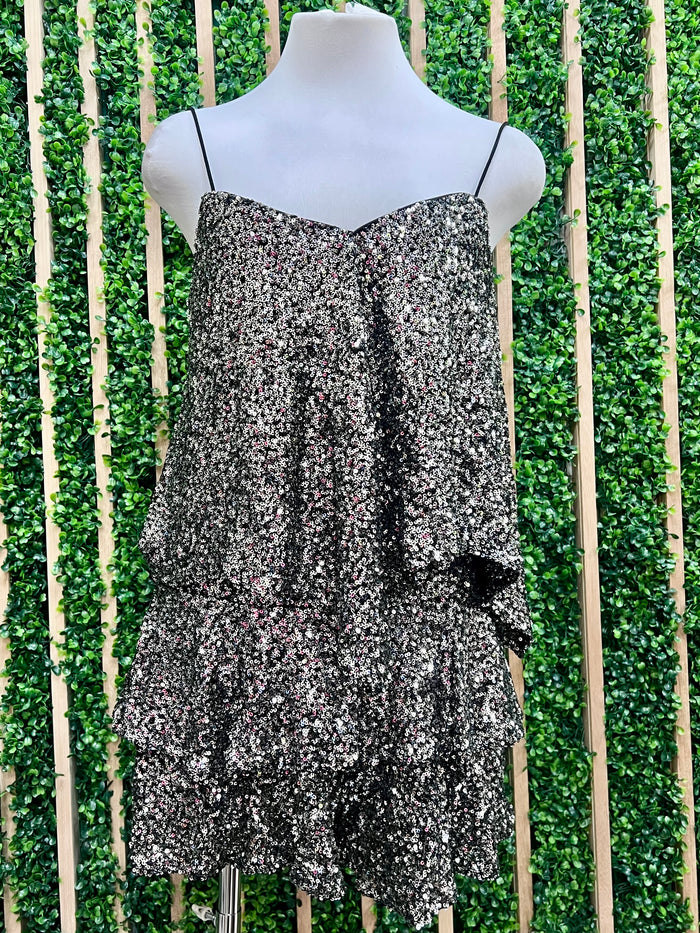 Sequin Cami Skort Set