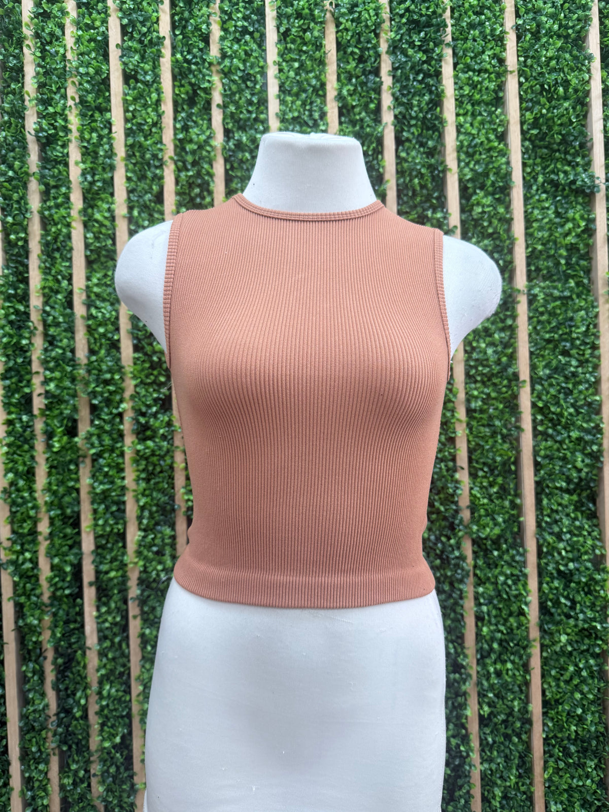Open Back Tank Top