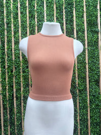 Open Back Tank Top