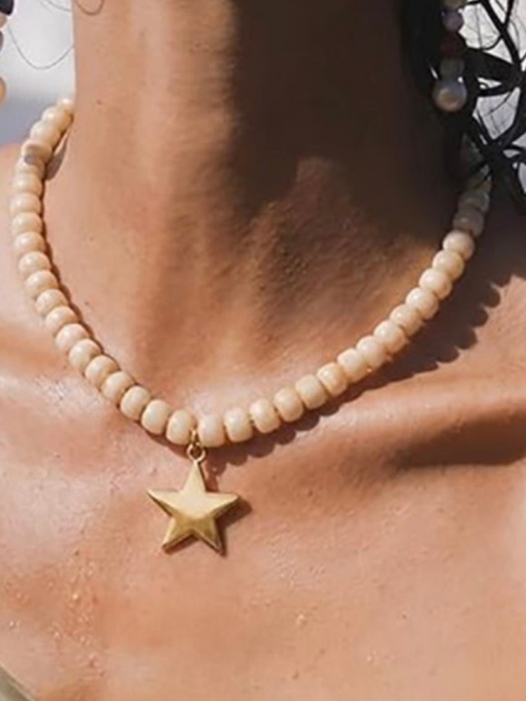 Coastal Star Bead Necklace