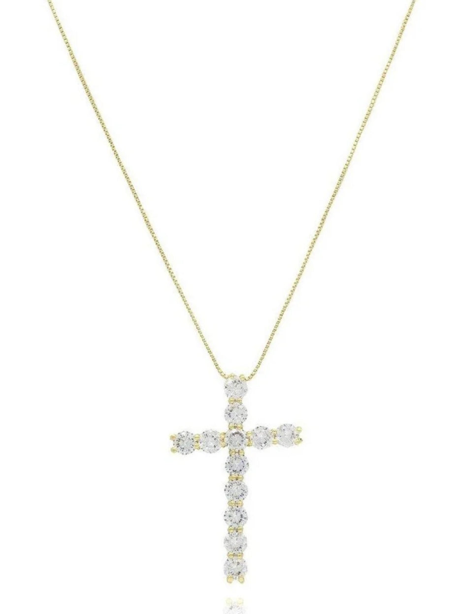 SJ Medium Cross Pendant