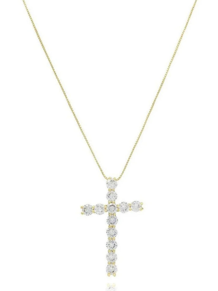 SJ Medium Cross Pendant