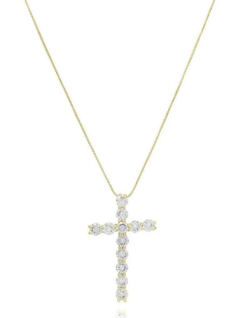 SJ Medium Cross Pendant