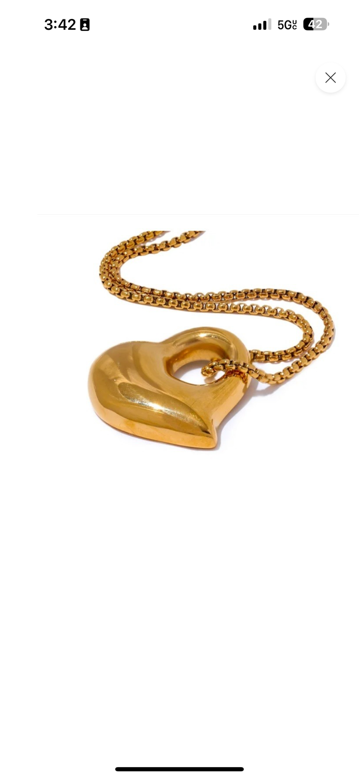 Heart Love Necklace