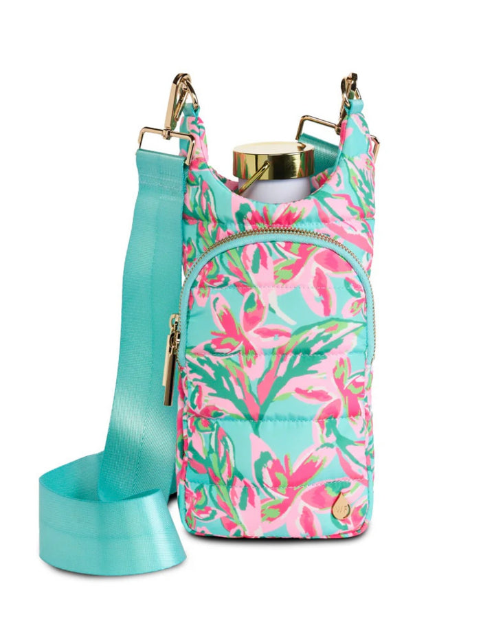 Print Water Bottle Crossbody Bag