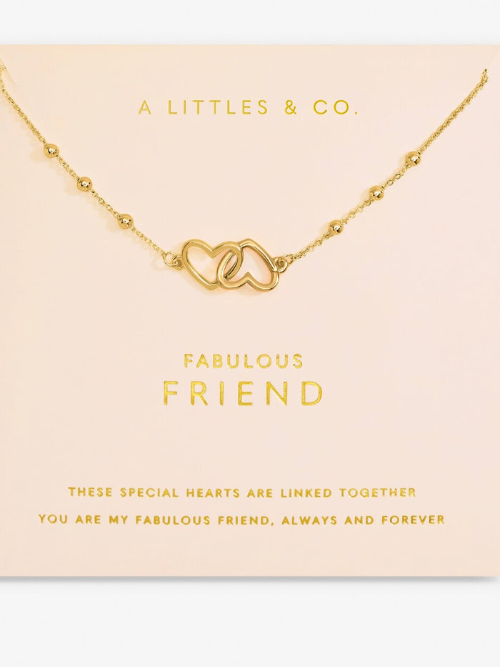 Little Moment Forever Yours Fabulous Friend Necklace