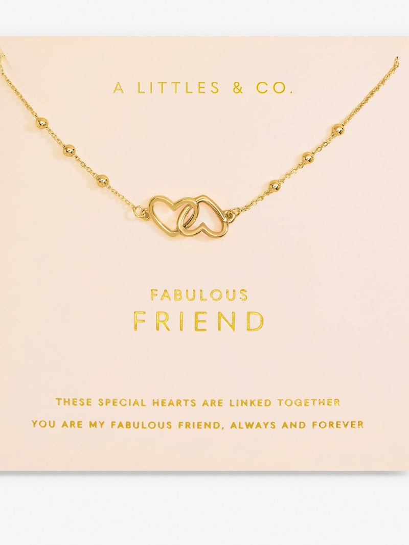 Little Moment Forever Yours Fabulous Friend Necklace