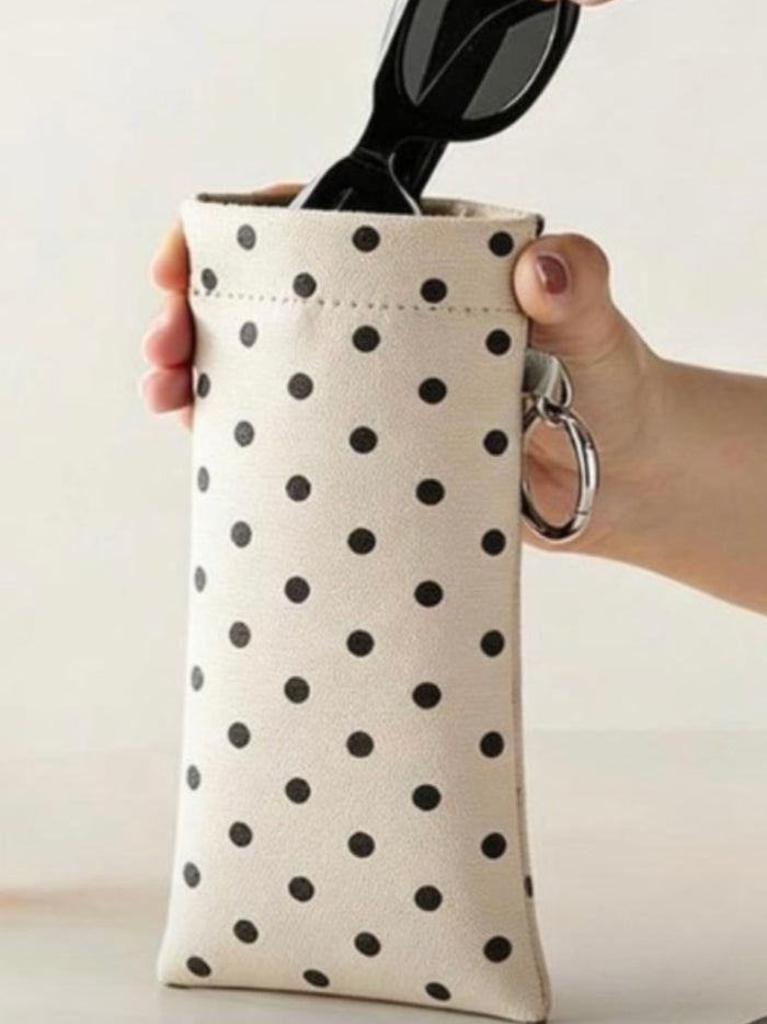 Polka Dot Sunglasses Case